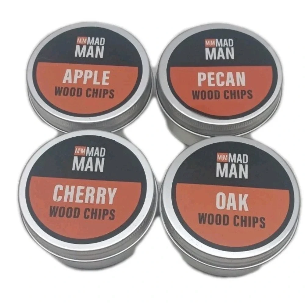 Cocktail Smoker Kit – 4 Flavors Wood Chips – Old Fashioned Kit, Bourbon, Whiskey